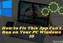 How to Fix This App Can't Run on Your PC Windows 10