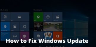 How to Fix Windows Update Error 0x800703ee