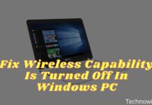 How to Fix Wireless Capability Is Turned Off In Windows PC