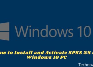 How to Install and Activate SPSS 24 on Windows 10 PC