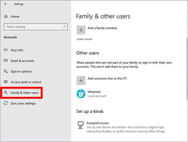 How to Limit User Access in Windows 10
