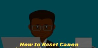 How to Reset Canon iP2770iP2700 Printer