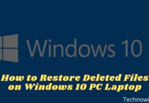 How to Restore Deleted Files on Windows 10 PC Laptop