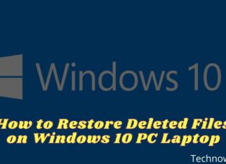 How to Restore Deleted Files on Windows 10 PC Laptop