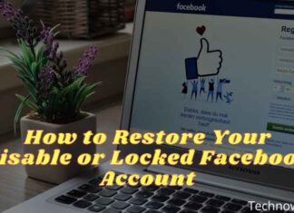 How to Restore Your Disable or Locked Facebook Account