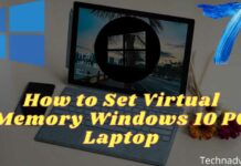 How to Set Virtual Memory Windows 10 PC Laptop