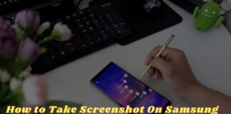 How to Take Screenshot On Samsung Galaxy Note 9