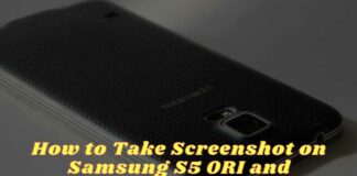 How to Take Screenshot on Samsung S5 ORI and Supercopy