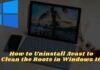 How to Uninstall Avast to Clean the Roots in Windows 10
