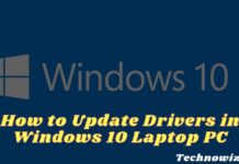 How to Update Drivers in Windows 10 Laptop PC