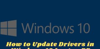 How to Update Drivers in Windows 10 Laptop PC