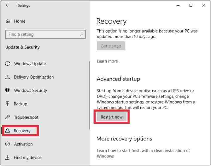 How to enter Safe mode in Windows 10