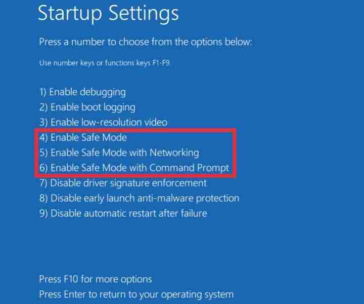 How to enter Safe mode in Windows 8