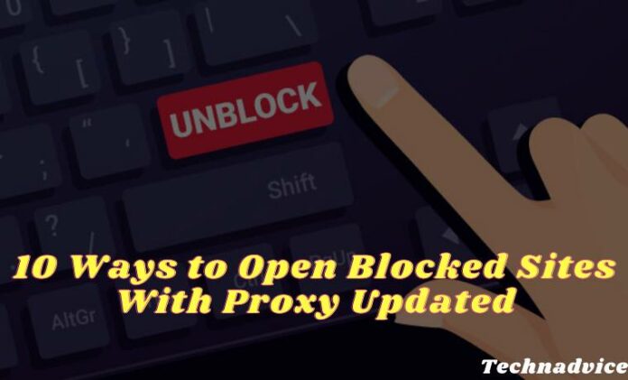 visit blocked sites proxy