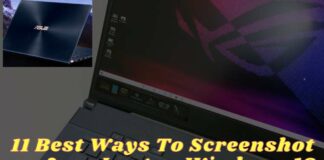 11 Best Ways To Screenshot on Asus Laptop Windows 10