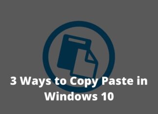 3 Ways to Copy Paste in Windows 10