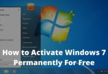 How to Activate Windows 7 Permanently For Free