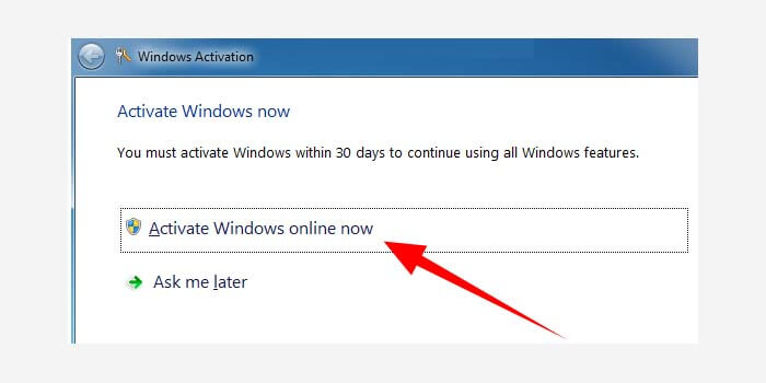 How to Activate Windows 7 Without Software