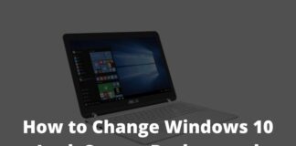 How to Change Windows 10 Lock Screen Background