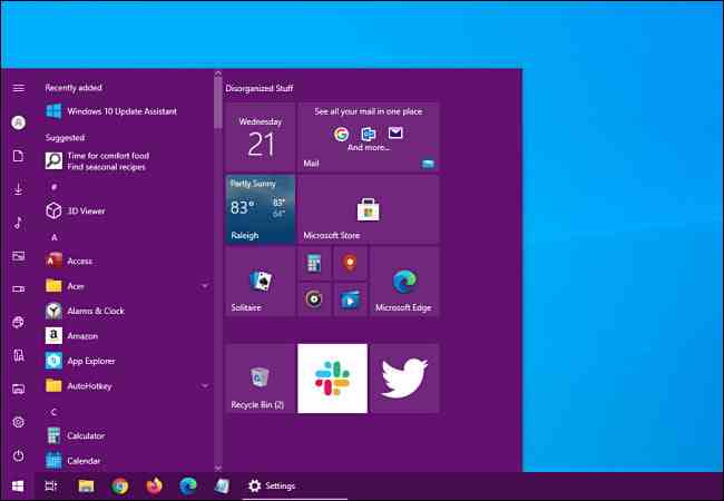 How to Choose a Custom Color for Windows 10 Start Menu