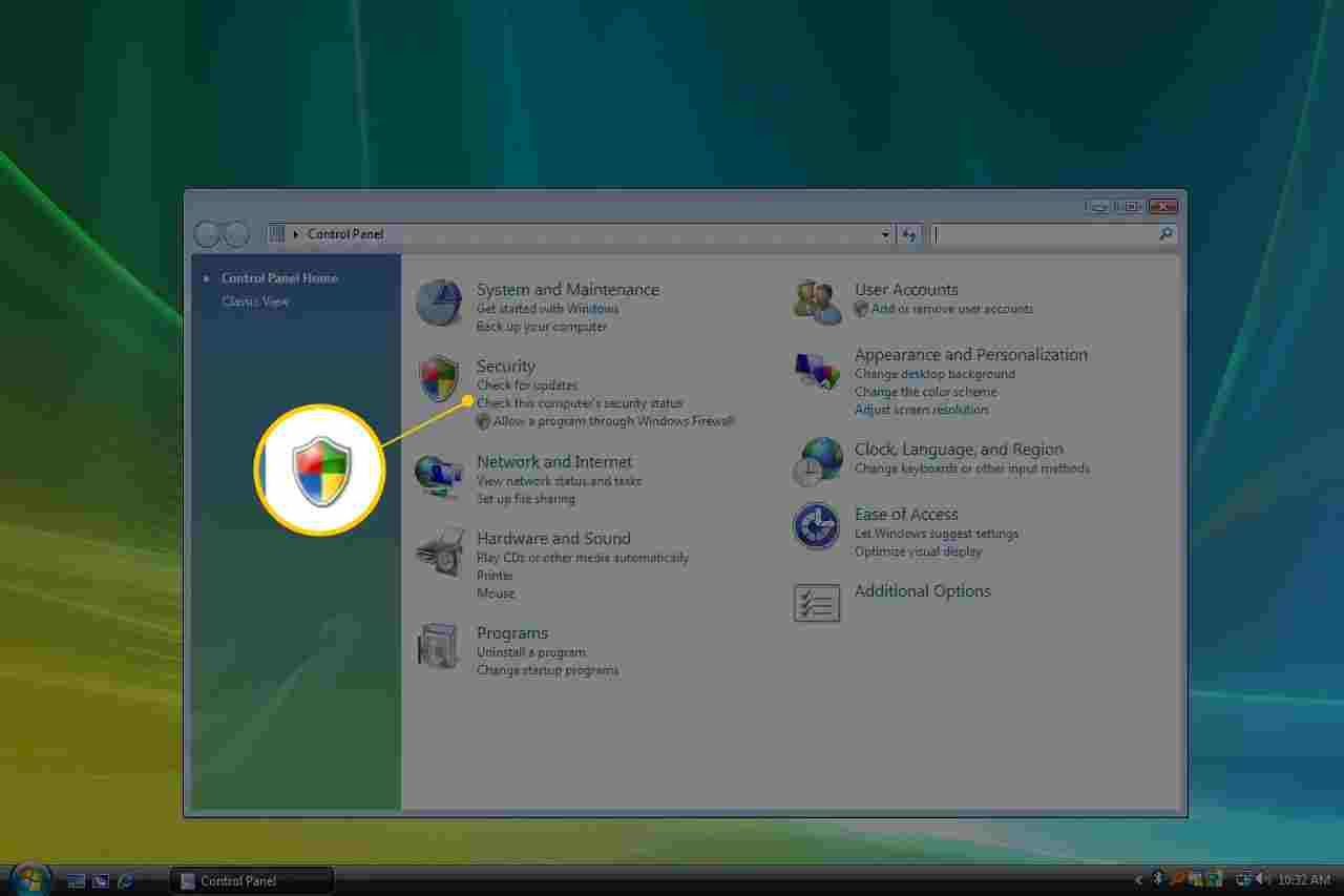 How to Disable  Firewall in Windows Vista