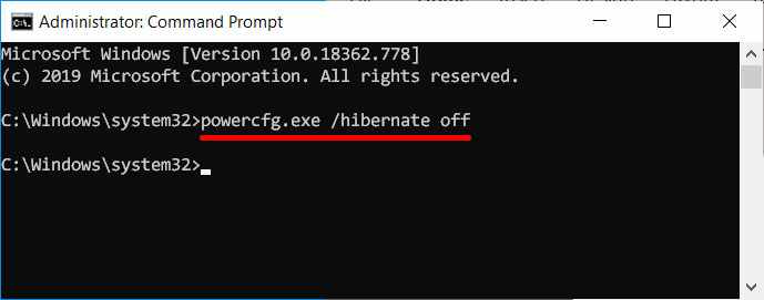 How to Disable Hibernation on Windows 10 PC