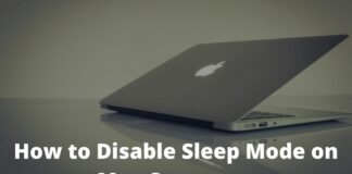 How to Disable Sleep Mode on Mac Computer