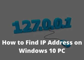How to Find IP Address on Windows 10 PC