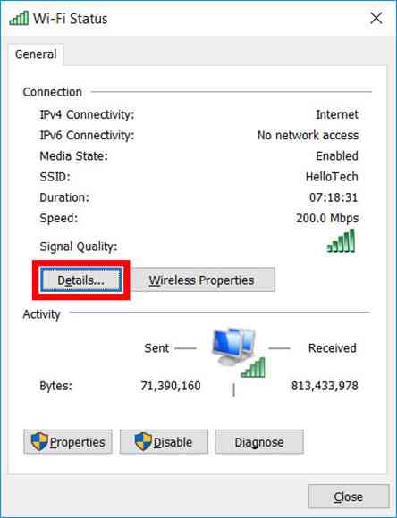 How to Find IP Address on Windows 10 PC