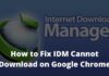 How to Fix IDM Cannot Download on Google Chrome
