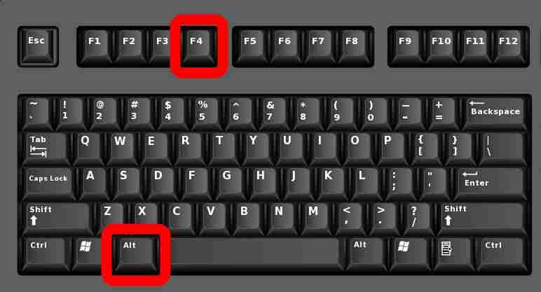How to Force Close an Application on a Windows 10 PC Using a Keyboard Shortcut