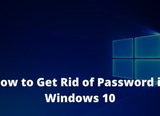 How to Get Rid of Password in Windows 10