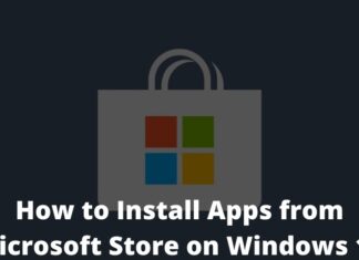 How to Install Apps from Microsoft Store on Windows 10