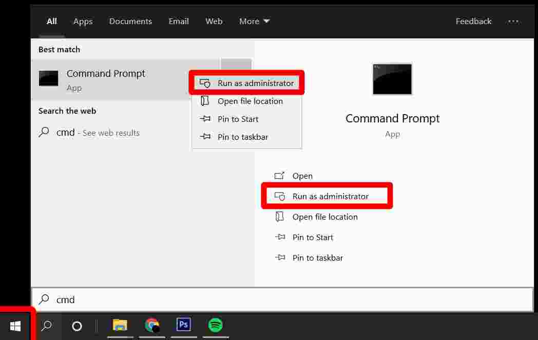 How to Open Command Prompt as Administrator