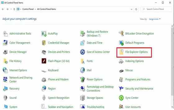 How to Overcome File Explorer Not Responding By Deleting History