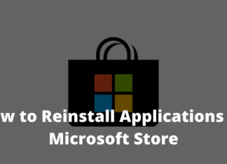 How to Reinstall Applications on Microsoft Store