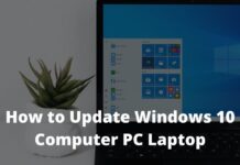 How to Update Windows 10 Computer PC Laptop
