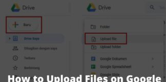 How to Upload Files on Google Drive