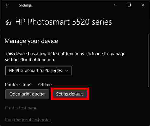 How to add a printer in Windows 10 via USB