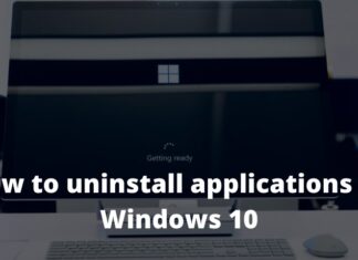 How to uninstall applications on Windows 10