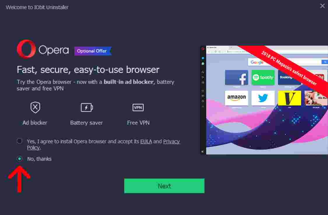 How to uninstall applications on Windows 10 using IObit