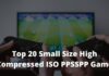 Top 20 Small Size High Compressed ISO PPSSPP Game