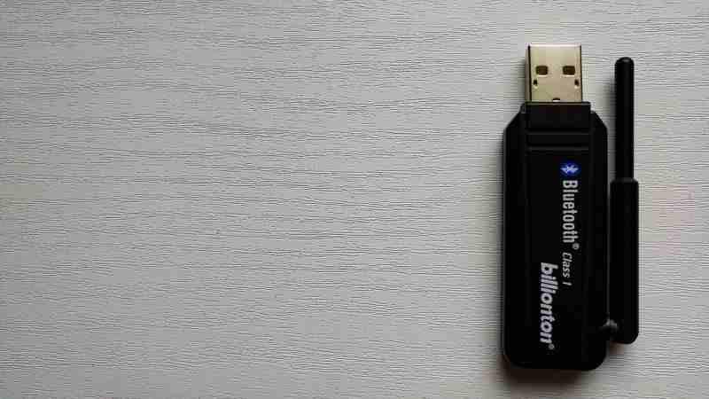 Using a USB Bluetooth Dongle