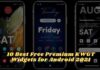10 Best Free Premium KWGT Widgets for Android 2021