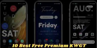 10 Best Free Premium KWGT Widgets for Android 2021