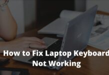 5 Ways To Fix Laptop Keyboard Not Working