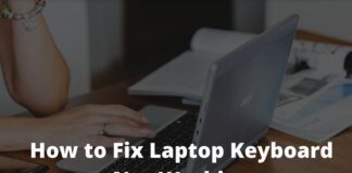 5 Ways To Fix Laptop Keyboard Not Working