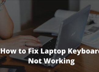 5 Ways To Fix Laptop Keyboard Not Working