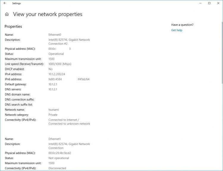 Check IP Address Through Network & Internet Settings