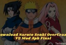 Download Naruto Senki OverCrazy V2 Mod Apk Final